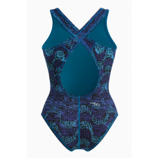 MAIÔ SPEEDO CROSS COPACABANA INFANTIL - VERDE ACQUA CREPUSCULO